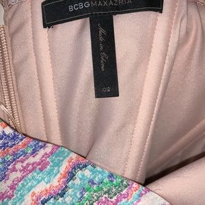 Bcbgmaxazria Multi Color Dress